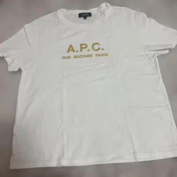 A.P.C. x BEAMS LIGHTS 별주 자수 로고 T셔츠