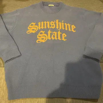 Sunshine State 연보라 크루넥 트레이닝복