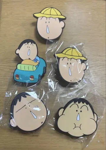 짱구는 못말려(크레용 신짱) 보찬 클립 5개 세트