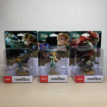 닌텐도 amiibo 젤다의 전설 티어스 오브 더 킹덤 3종 세트