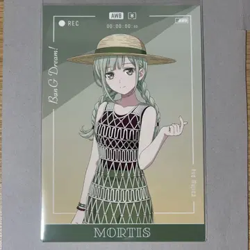 뱅드림 Dream Vacation 입장 혜택 엽서 무츠키 모티스