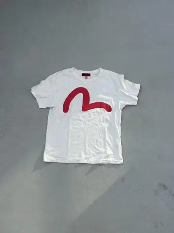 EVISU 에비수 YAMANE 화이트 T셔츠 사이즈 40