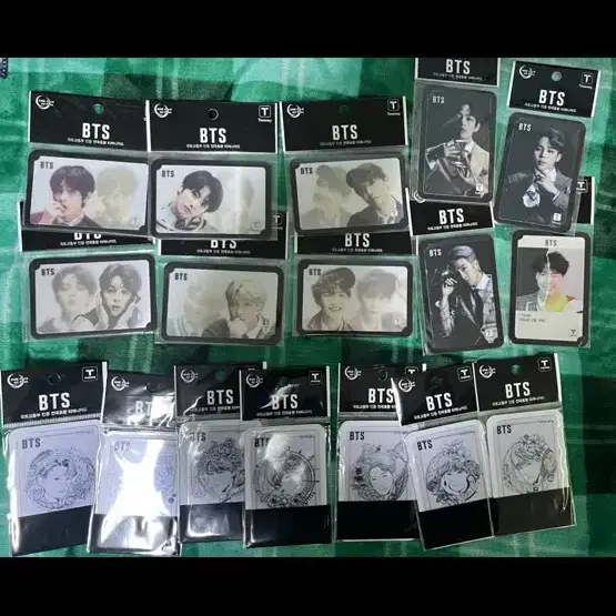 방탄 bts 미개봉 17장 일괄