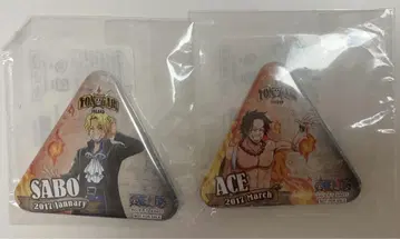 ONEPIECE 타워 에이스 사보 캔뱃지