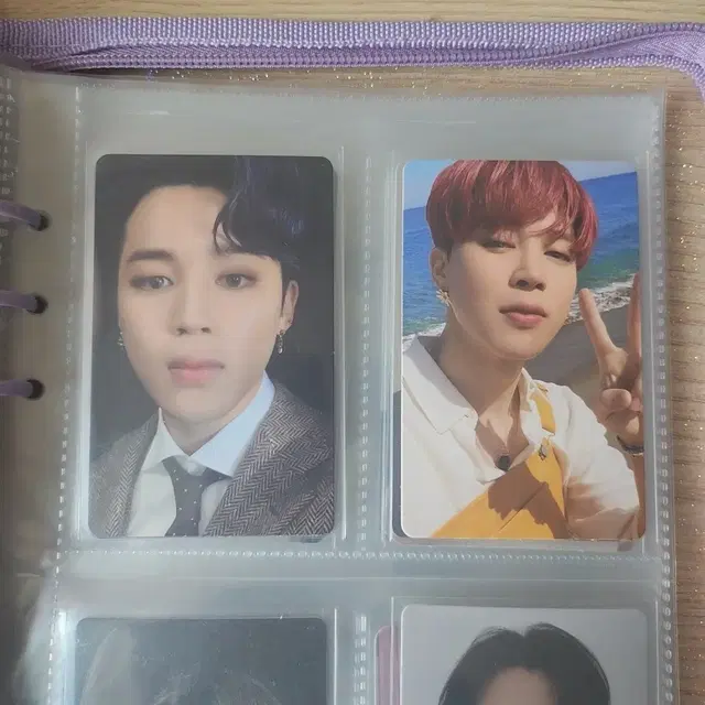 일괄) 방탄소년단 지민 앨범 포카 버터 세븐