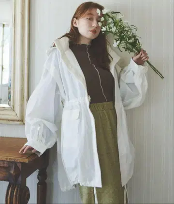 화이트 마운틴 후드티 나일론 자켓 스노우 후드티 hinari