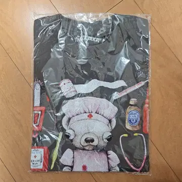 히구치 유코 간호사 T셔츠 곰 디자인
