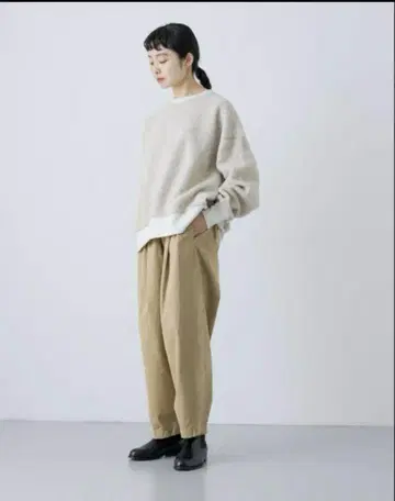 카구레 코튼 크롭 팬츠