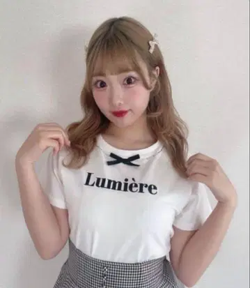 evelyn 에블린 Lumiere T셔츠 화이트