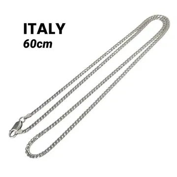 ITALY 키헤이 체인 목걸이 실버925 60cm