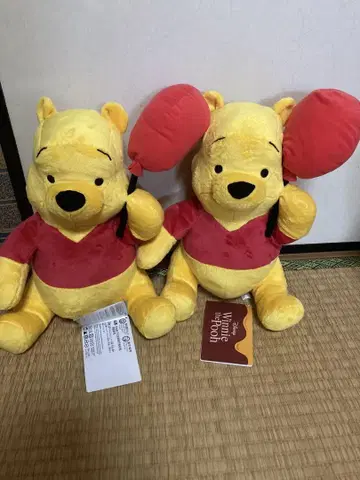 곰돌이 푸 봉제 인형 풍선 포함 묶음 판매