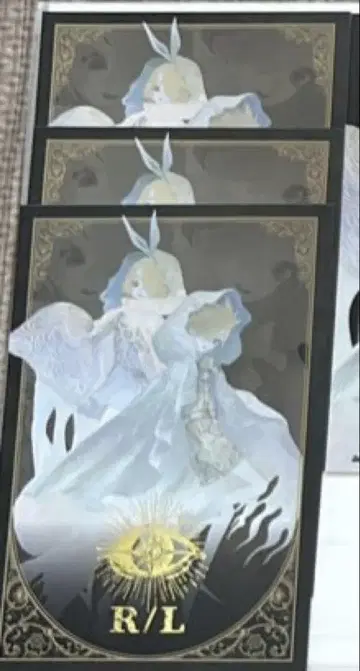 오바켄 카가미네 렌 카가미네 린 금박 엽서