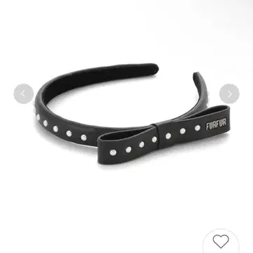 스터드 리본 머리띠