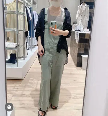 올리브 그린 살로펫 프리 사이즈