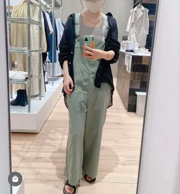 올리브 그린 살로펫 프리 사이즈