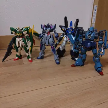 HG 건담 프라모델 4체 세트 (정크)