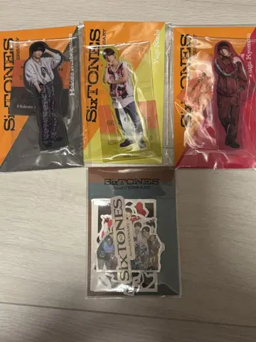 SixTONES 기념 굿즈 세트