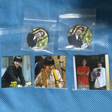 연애 루비의 올바른 붙이는 방법 정사각형 카드 캔뱃지 이와하시 겐키