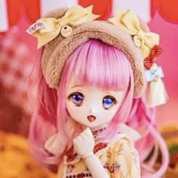 [ SDM SD DD ] strawberry bear 곰귀 헤어밴드