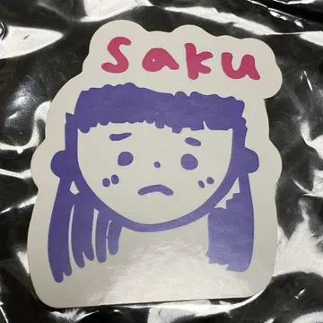 엔도 사쿠라 노기자카 카페 니가오에 스티커