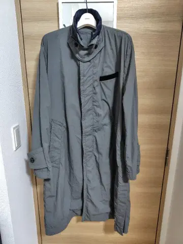 새상품급 sacai 23SS Taslan Nylon Coat 그레이 2