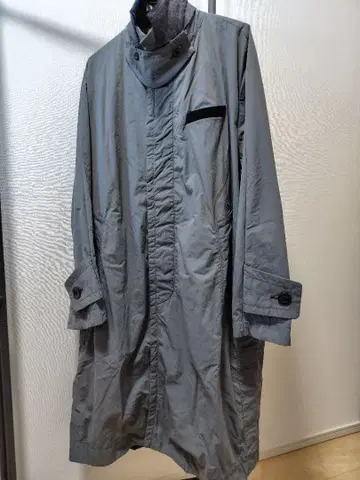 새상품급 sacai 23SS Taslan Nylon Coat 그레이 2