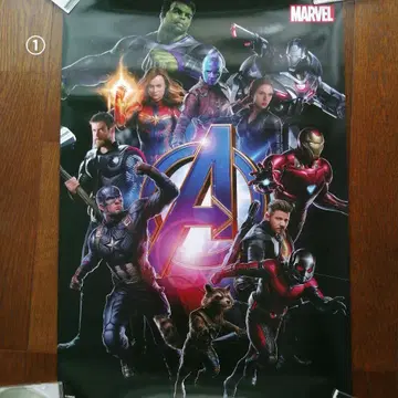 마블 포스터 세트 엔드 게임 인피니티 MARVEL 복권