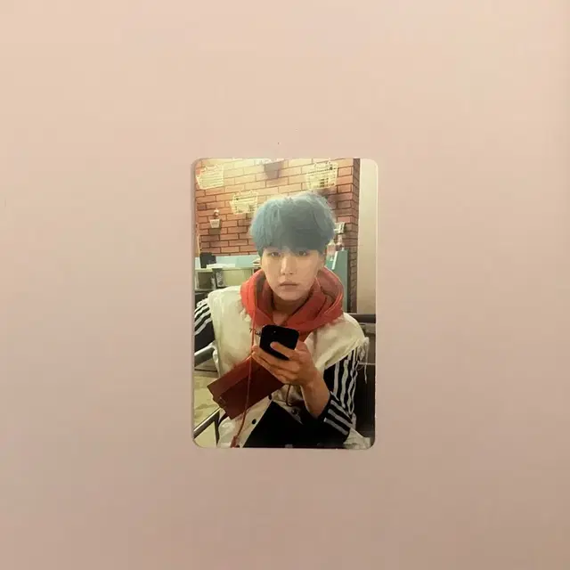 방탄소년단 슈가 포토카드