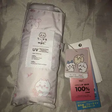 치이카와 (먼작귀) 접이식 우산 양산 wpc 핑크