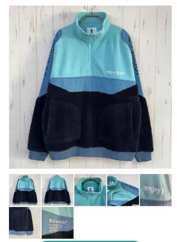 8gshoot FLEECE HALFZIP PULLOVER 8g shoot