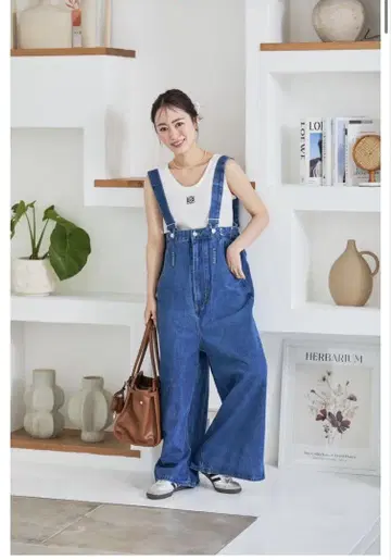 [mite] 2way 데님 살로펫