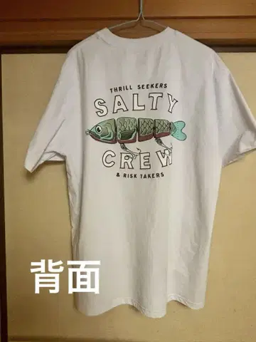 THRILL SEEKERS SALTY CREW 티셔츠 M 1회 착용