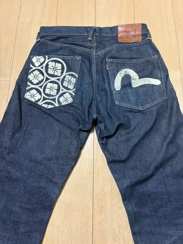 EVISU 데님 YAMANE 청바지 빈티지 evisu 30 35