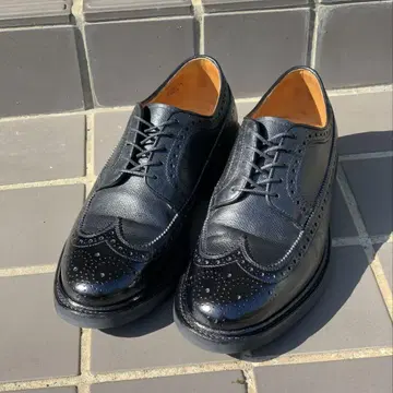 Berwick 1707 알파인 카프 아메리칸 브로그 슈즈 UK 5