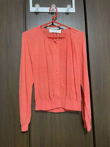 마린프랑세즈 새상품급 마 혼방 가디건