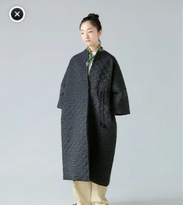 towavase 실크 퀼트 로브