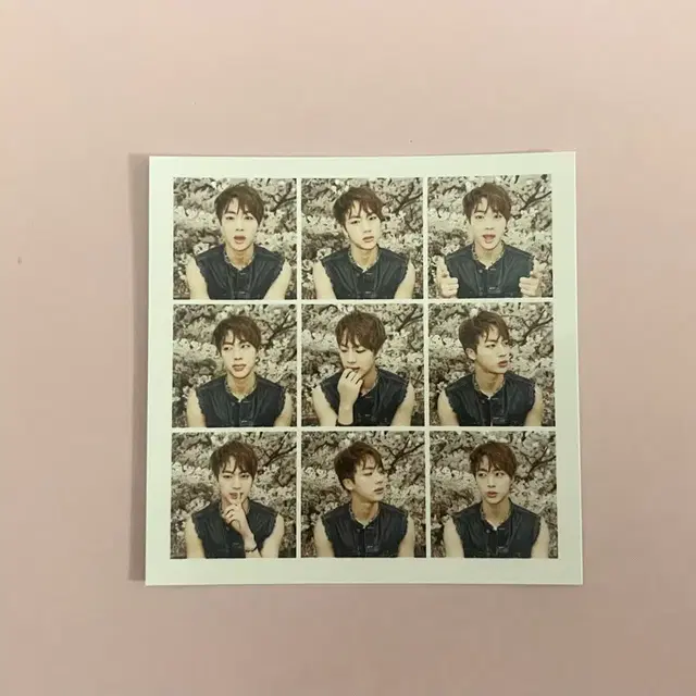 방탄소년단 진, 단체, 제이홉, 지민, 정국 / 화양연화, 윙즈 포토카드