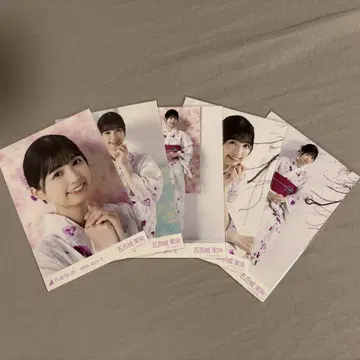 노기자카46 이오키 마오 브로마이드 유카타 컴프