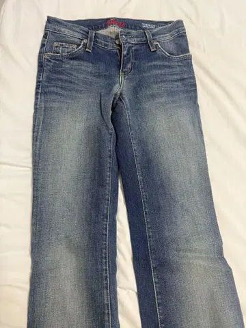 플레어 데님 y2k 그런지