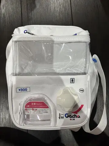 Gacha 투명 포켓 부착 백