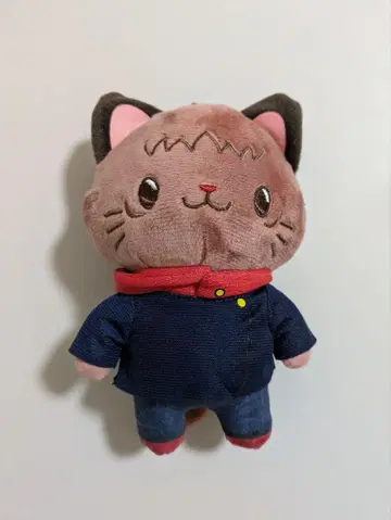 주술회전 withCAT 안대 포함 봉제 인형 키링 이타도리 유우지