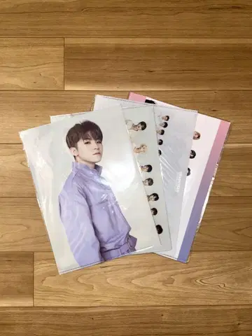 [ SEVENTEEN ] 과거 A4 클리어 파일 5장 세트