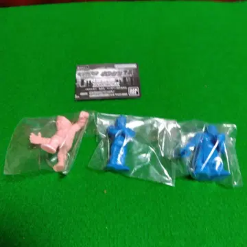 BANDAI 근육맨 지우개 24 근육맨 3체 세트
