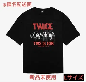 TWICE THIS IS FOR ENEMY 티셔츠 L 도쿄돔