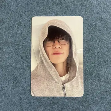 NCT 127 be there for me 영통 혜택 트레이딩 카드 재현