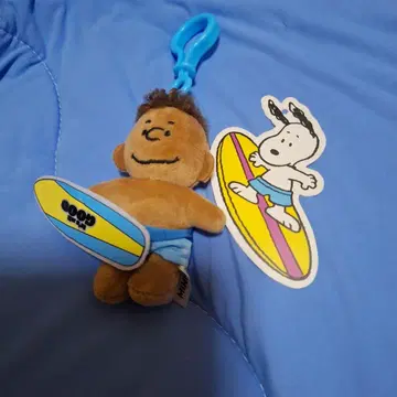 SNOOPY'S 서핑 프랭클린 키링