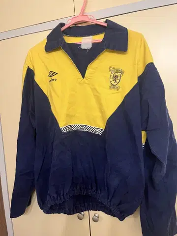 90s umbro 드릴 탑 스코틀랜드