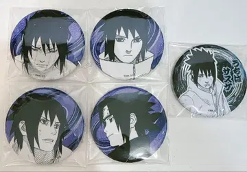 NARUTO 우치하 사스케 EMOTIONS 데코 컬렉션 캔뱃지 5개