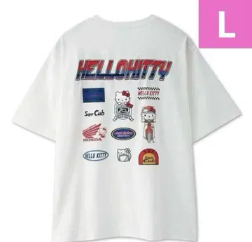Hello Kitty HONDA 한정판 콜라보T셔츠 키티 혼다 산리오