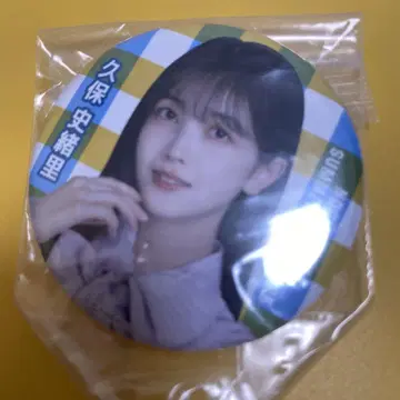 쿠보 시오리 캔뱃지 9월 회장 한정판 ver
